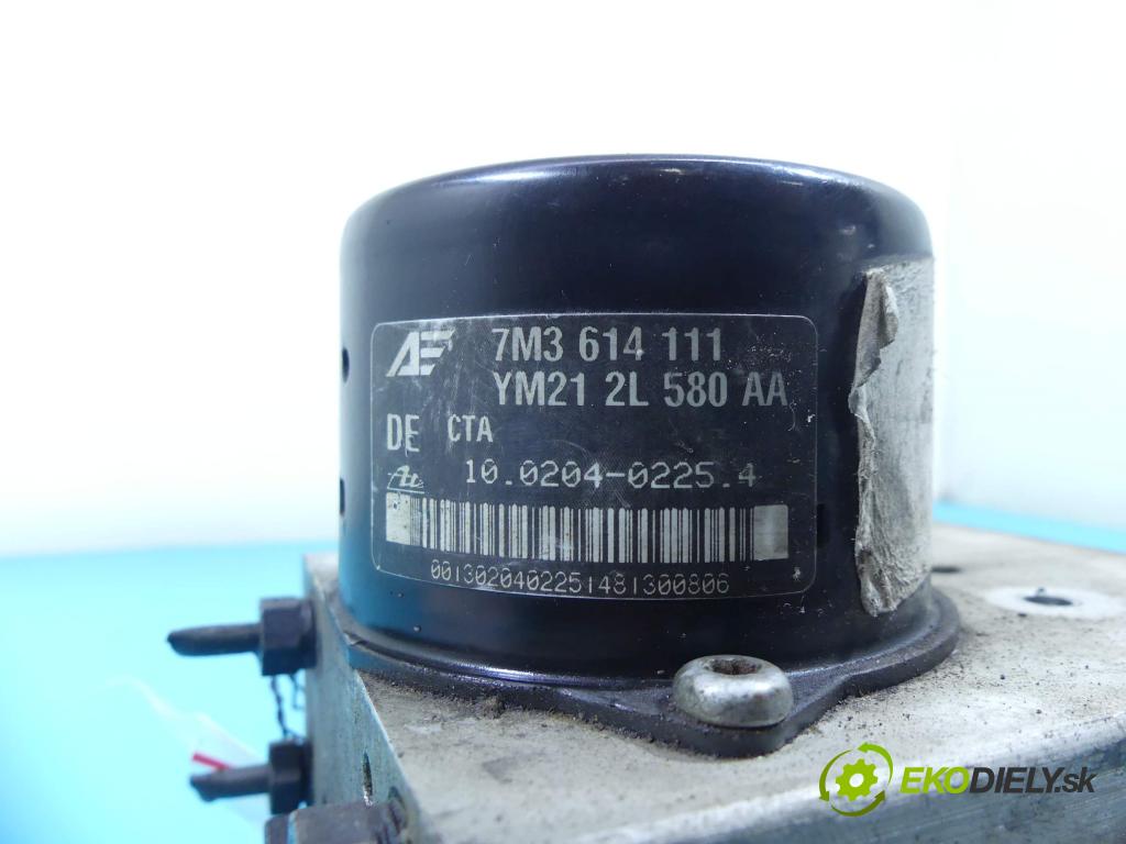 Ford Galaxy Mk1 1995-2006 1.9 tdi 116 HP manual 85 kW 1896 cm3 5- čerpadlo abs 7M3614111 (Pumpy ABS)