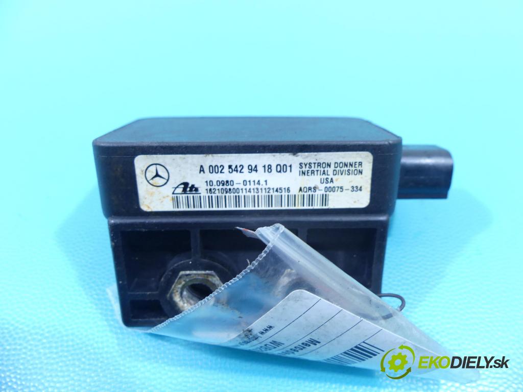 Mercedes C W203 2000-2007 2.0 kompressor 163 HP manual 120 kW 1998 cm3 4- snímač ESP A0025429418
