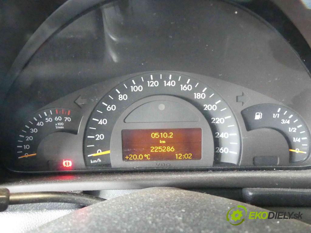 Mercedes C W203 2000-2007 2.0 kompressor 163 HP manual 120 kW 1998 cm3 4- prístrojovka/ budíky 110080111/002 (Prístrojové dosky, displeje)