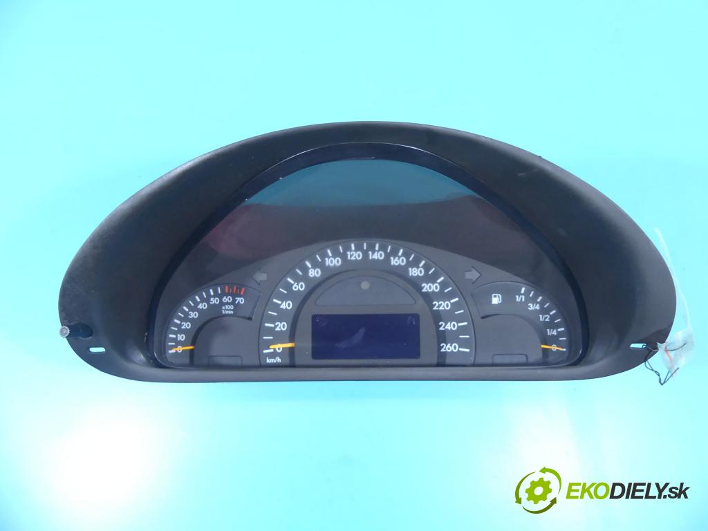 Mercedes C W203 2000-2007 2.0 kompressor 163 HP manual 120 kW 1998 cm3 4- prístrojovka/ budíky 110080111/002 (Prístrojové dosky, displeje)