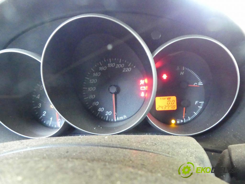 Mazda 3 I BK 2003-2009 1.6b 105 HP manual 77 kW 1598 cm3 4- prístrojovka/ budíky 4KBP4KB (Prístrojové dosky, displeje)