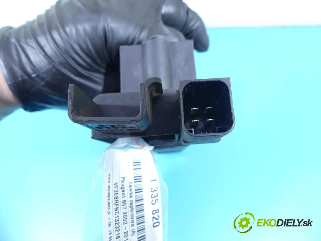 Peugeot 807 2002-2014 2.0 16V 136 HP manual 100 kW 1997 cm3 5- cievka zapaľovacia  (Zapaľovacie cievky, moduly)