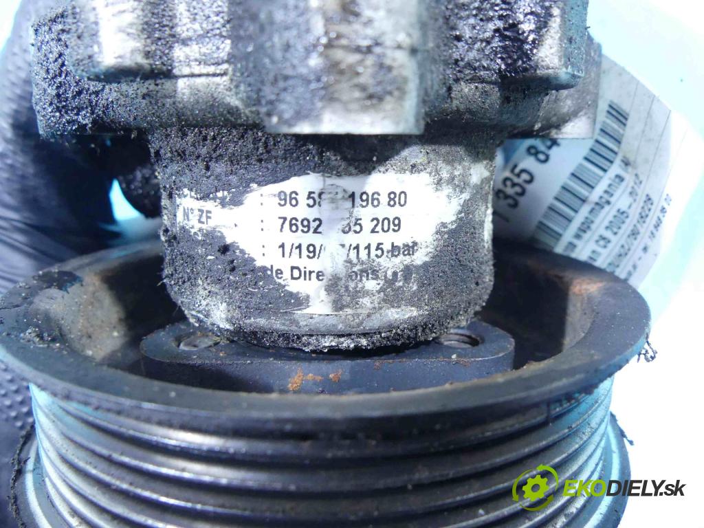 Citroen C6 2005-2012 2.7 hdi 204 HP automatic 150 kW 2720 cm3 4- čerpadlo posilovač 9658419680 (Servočerpadlá, pumpy riadenia)