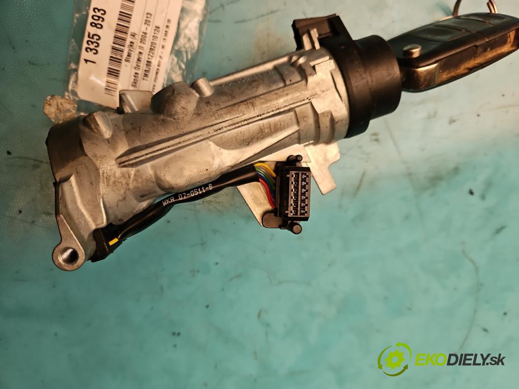 Skoda Octavia II 2004-2013 1.9 tdi 105 HP manual 77 kW 1896 cm3 5- Spínačka 1K0905851B (Spínacie skrinky a kľúče)