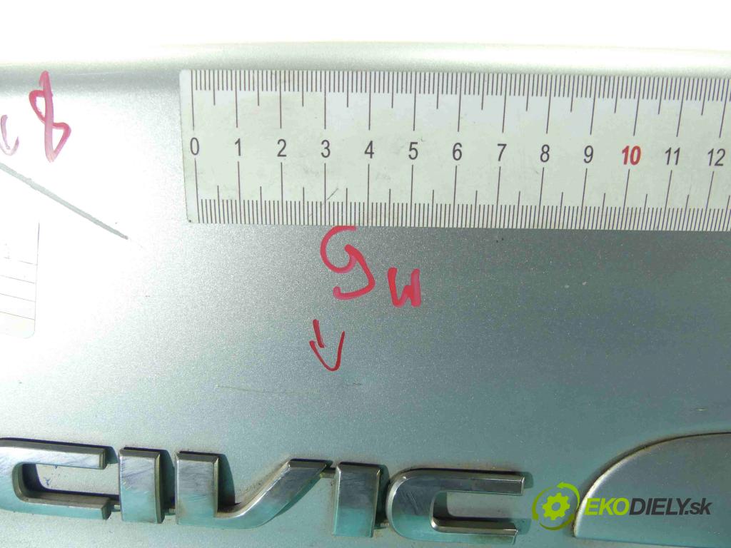 Honda Civic VII 2000-2006 1.7 16v 124 hp automatic 91 kW 1698 cm3 2- zadní kufrové dveře  (Zadní kapoty)