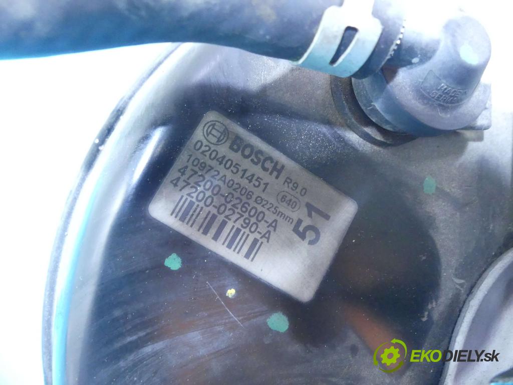 Toyota Auris I 2006-2013 2.0 D4D 126 HP manual 93 kW 1998 cm3 5- servo brzdové 0204051451