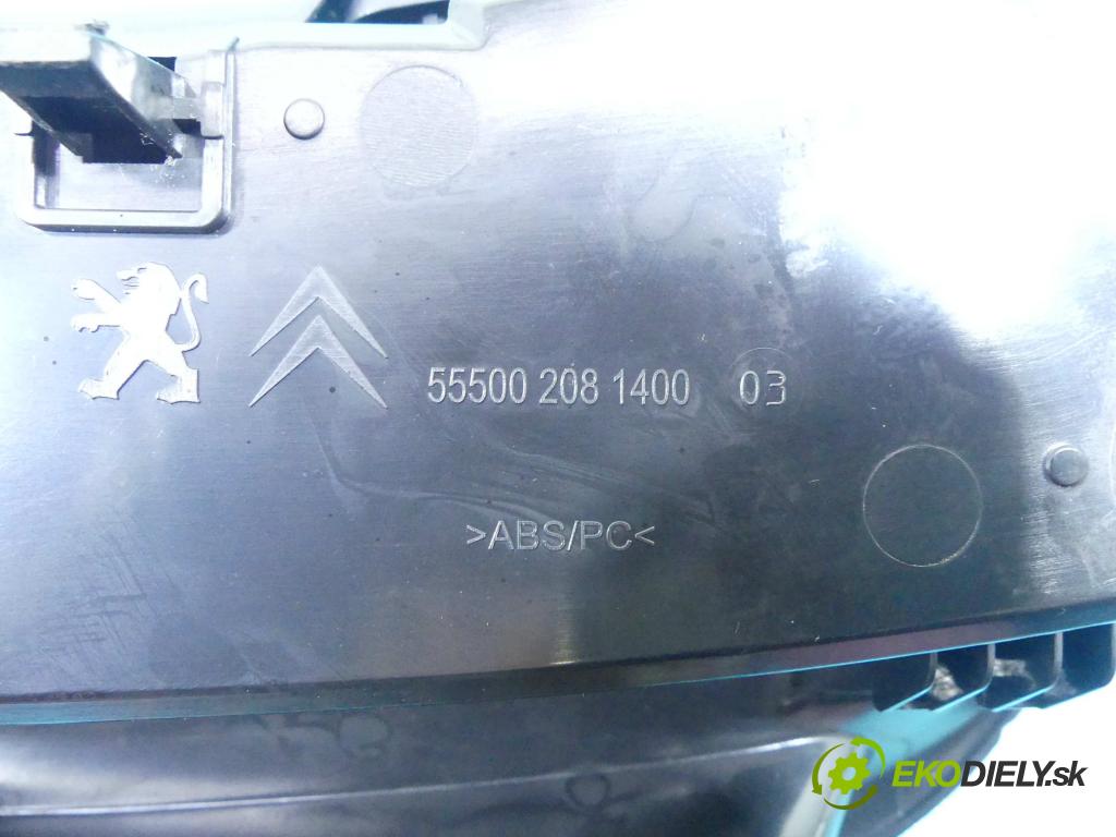 Citroen C3 Picasso 2008-2017 1.4 16V 95 HP manual 70 kW 1397 cm3 5- prístrojovka/ budíky 555002081400 (Prístrojové dosky, displeje)