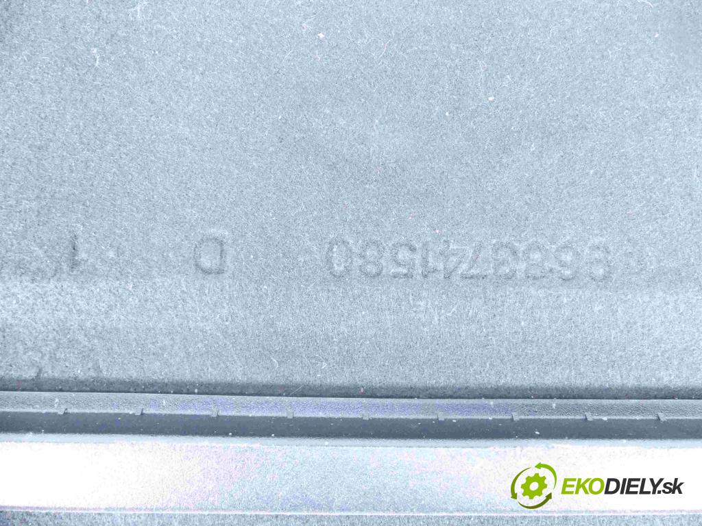 Citroen C3 Picasso 2008-2017 1.4 16V 95 HP manual 70 kW 1397 cm3 5- zadná 9683741580 (Pláta zadné)