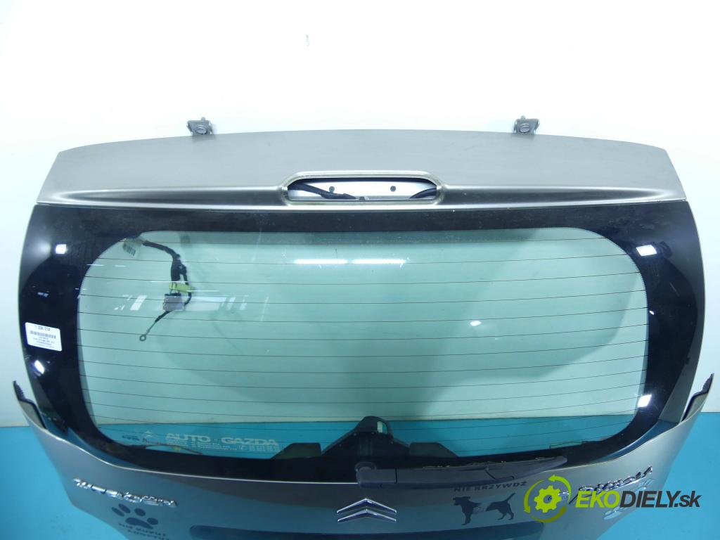 Citroen C3 Picasso 2008-2017 1.4 16V 95 hp manual 70 kW 1397 cm3 5- zadní kufrové dveře  (Zadní kapoty)