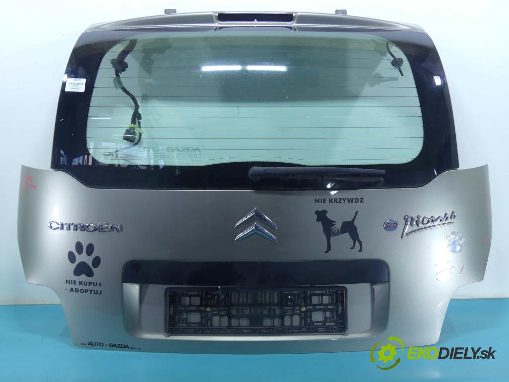 Citroen C3 Picasso 2008-2017 1.4 16V 95 hp manual 70 kW 1397 cm3 5- zadní kufrové dveře  (Zadní kapoty)