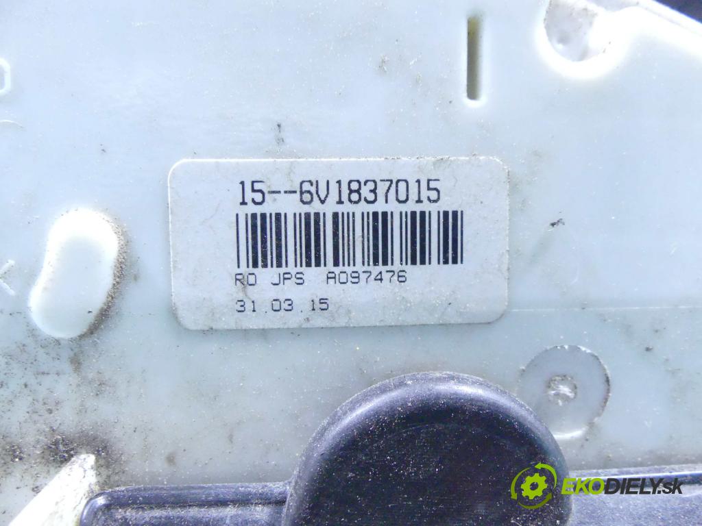 Skoda Fabia III 2014- 1.4 tdi 105 hp manual 77 kW 1422 cm3 5- zámek přední levý 6V1837015
