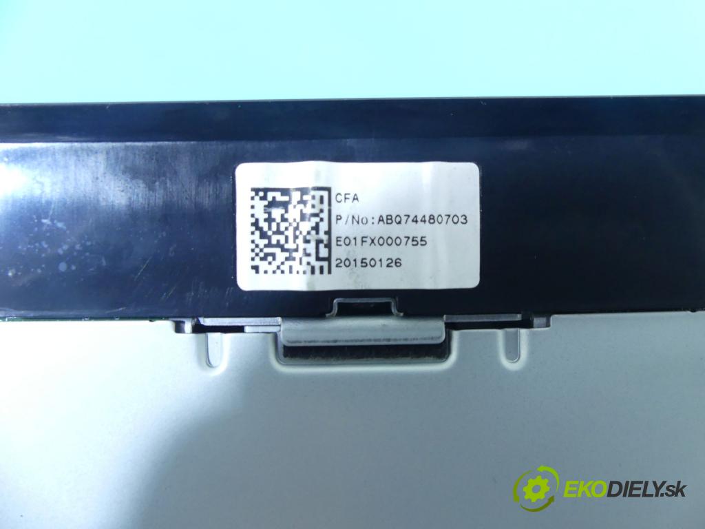 Skoda Fabia III 2014- 1.4 tdi 105 HP manual 77 kW 1422 cm3 5- Radio originál 6V0035871