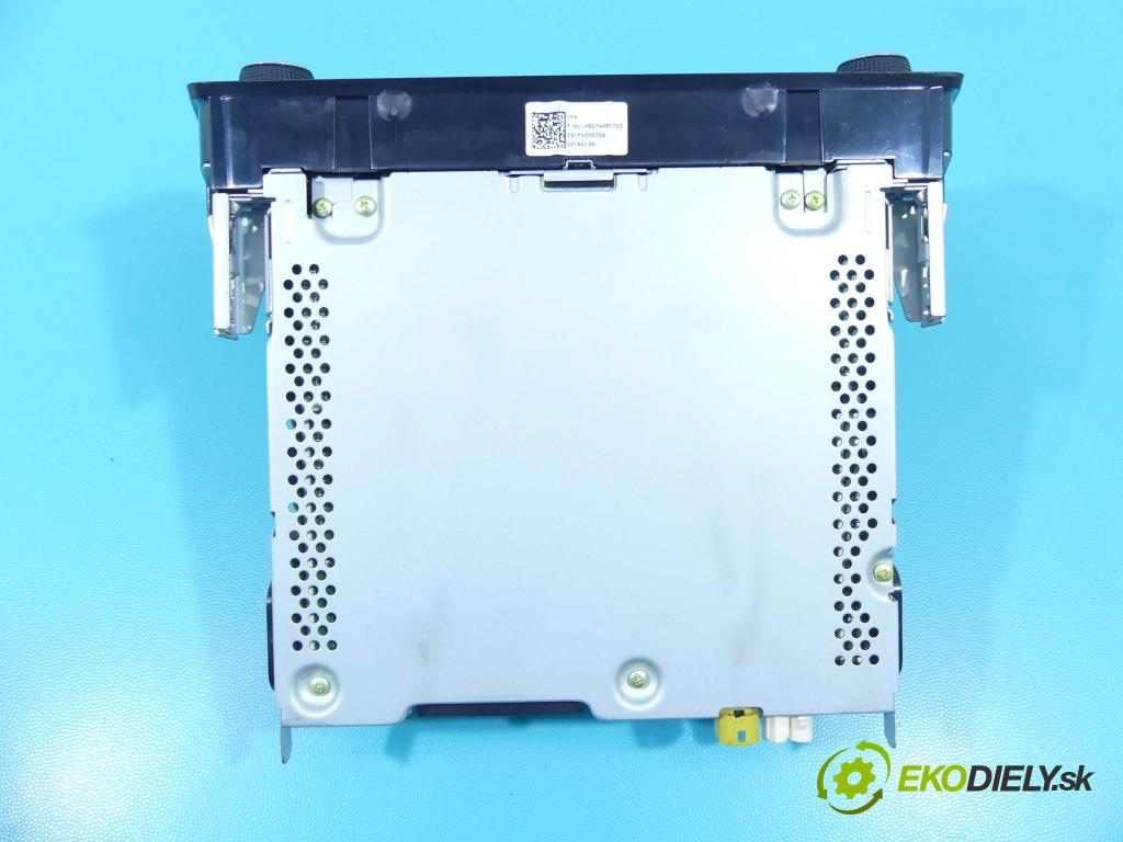 Skoda Fabia III 2014- 1.4 tdi 105 HP manual 77 kW 1422 cm3 5- Radio originál 6V0035871