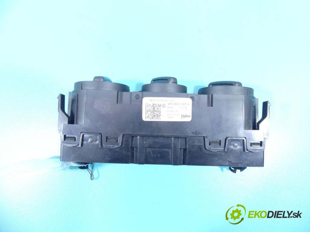 Skoda Fabia III 2014- 1.4 tdi 105 HP manual 77 kW 1422 cm3 5- panel kúrenia 6V0820045A