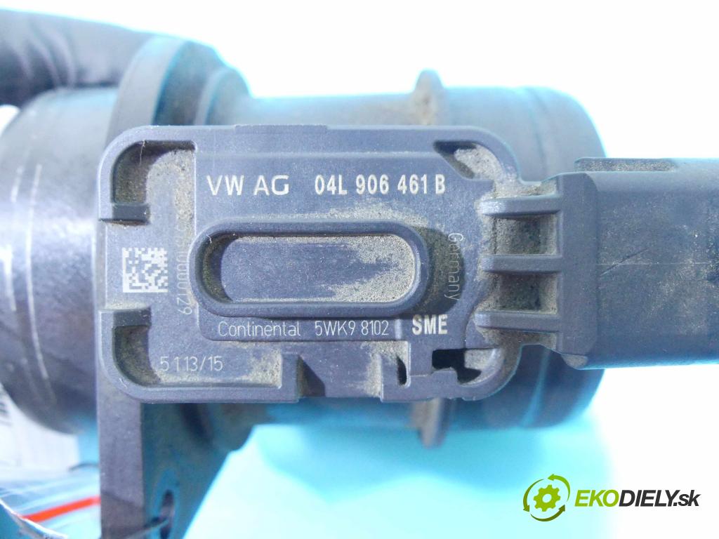 Skoda Fabia III 2014- 1.4 tdi 105 HP manual 77 kW 1422 cm3 5- průtokoměr: 04L906461B (Váhy vzduchu)