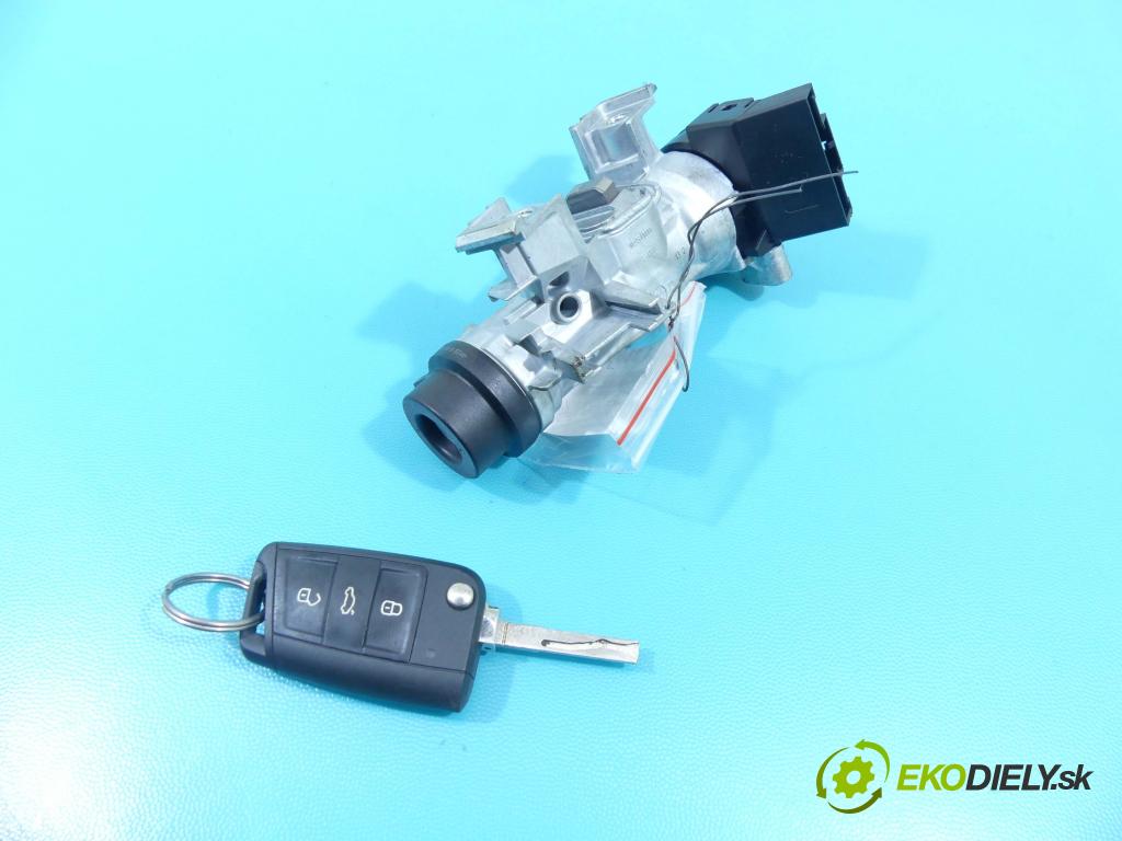 Skoda Fabia III 2014- 1.4 tdi 105 HP manual 77 kW 1422 cm3 5- Spínačka 6C0905865 (Spínacie skrinky a kľúče)