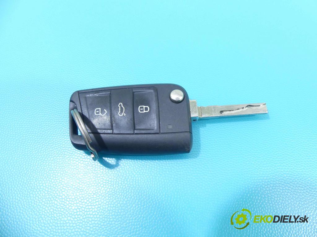 Skoda Fabia III 2014- 1.4 tdi 105 HP manual 77 kW 1422 cm3 5- Spínačka 6C0905865 (Spínacie skrinky a kľúče)