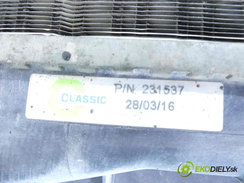 Vw Passat B5 1995-2005 1.8 T 150 HP manual 110 kW 1781 cm3 4- chladič voda:  (Chladiče vody)