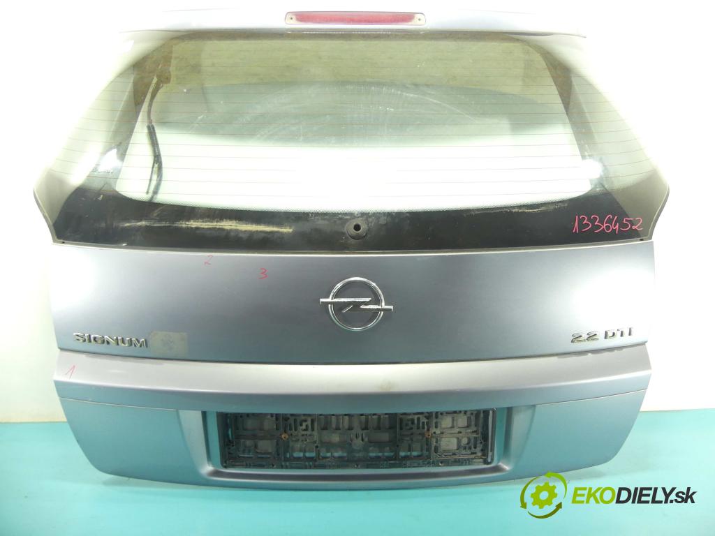 Opel Signum 2.2 dti 125 hp manual 92 kW 2172 cm3 5- zadní kufrové dveře  (Zadní kapoty)