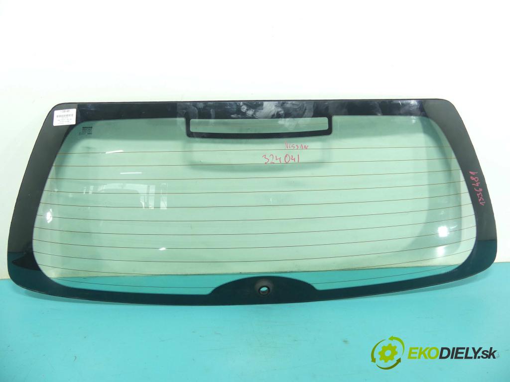 Nissan Primera P11 1996-2002 2.0 TD 90 hp manual 66 kW 1974 cm3 5- sklo zadní  (Okna zadní)
