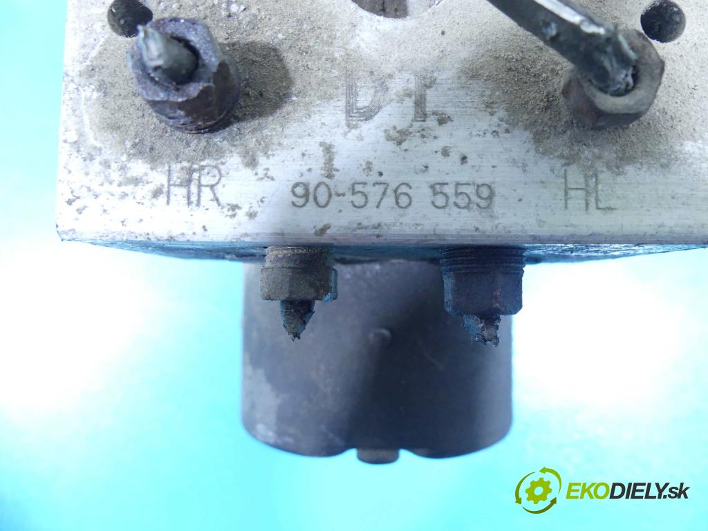 Opel Vectra B 1995-2002 2.0 16v 136 HP manual 100 kW 1998 cm3 4- čerpadlo abs 0265220457 (Pumpy ABS)