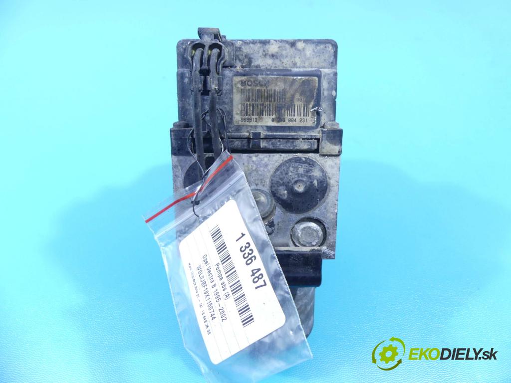 Opel Vectra B 1995-2002 2.0 16v 136 HP manual 100 kW 1998 cm3 4- čerpadlo abs 0265220457 (Pumpy ABS)