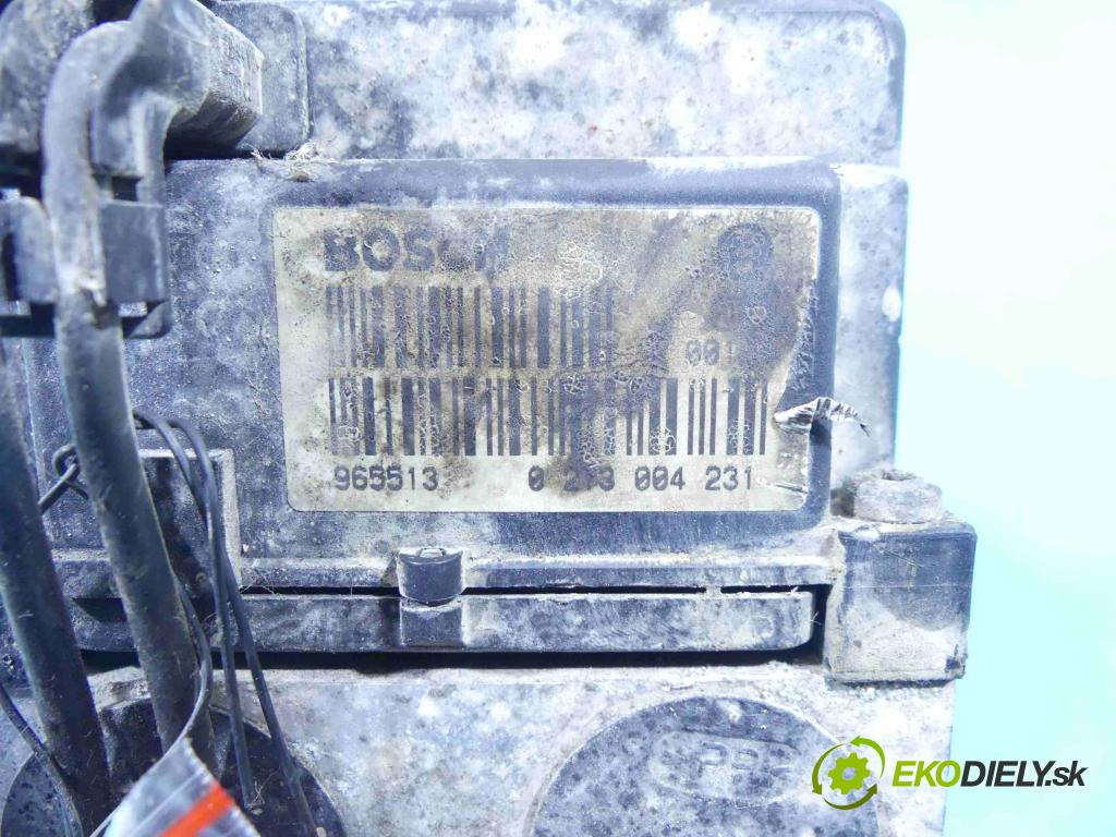Opel Vectra B 1995-2002 2.0 16v 136 HP manual 100 kW 1998 cm3 4- čerpadlo abs 0265220457 (Pumpy ABS)
