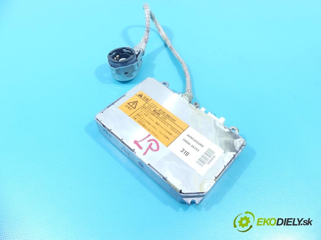 Subaru Legacy V 2009-2014 2.0d 150 HP manual 110 kW 1998 cm3 5- střídač: xenon 39000-20791 (Riadiace jednotky xenónu)