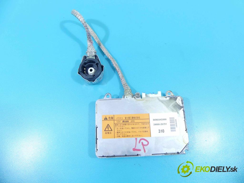 Subaru Legacy V 2009-2014 2.0d 150 HP manual 110 kW 1998 cm3 5- střídač: xenon 39000-20791 (Riadiace jednotky xenónu)