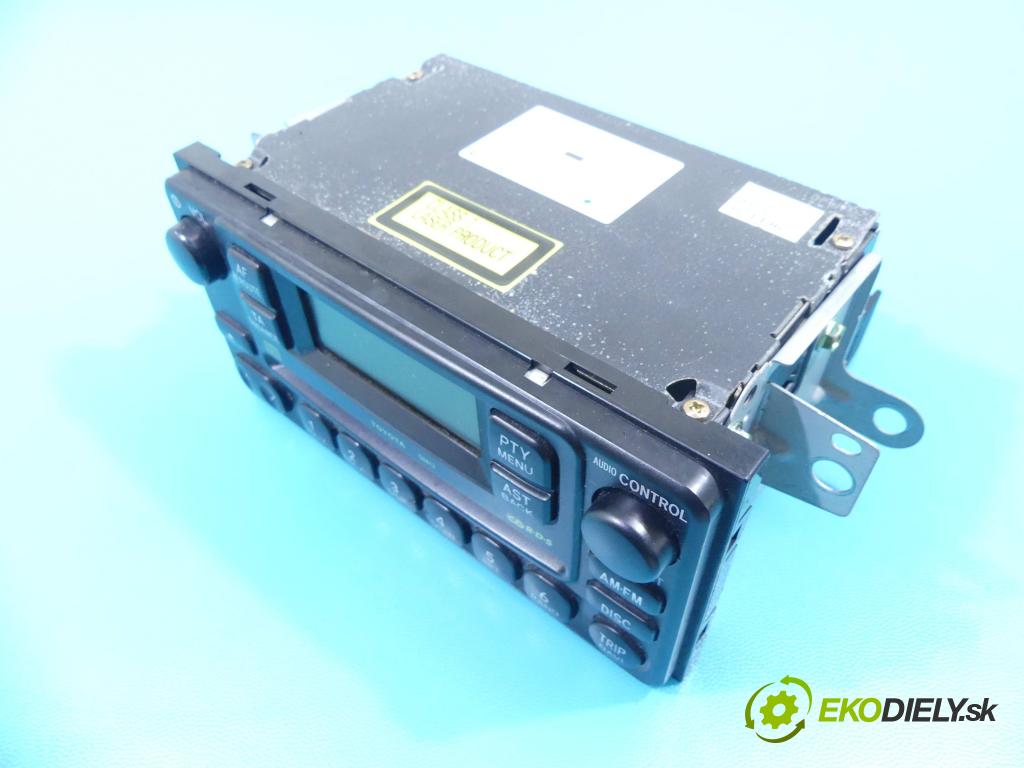 Toyota Rav4 II 2000-2005 2.0 D4D 116 HP manual 85 kW 1995 cm3 5- Radio originál 86120-42130