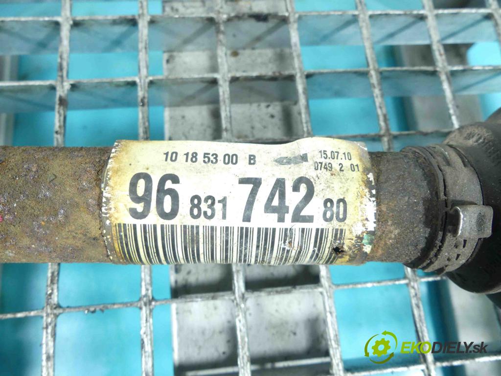 Citroen C3 Picasso 2008-2017 1.4 16V 95 HP manual 70 kW 1397 cm3 5- poloos ľavé 96683174280 (Poloosy)