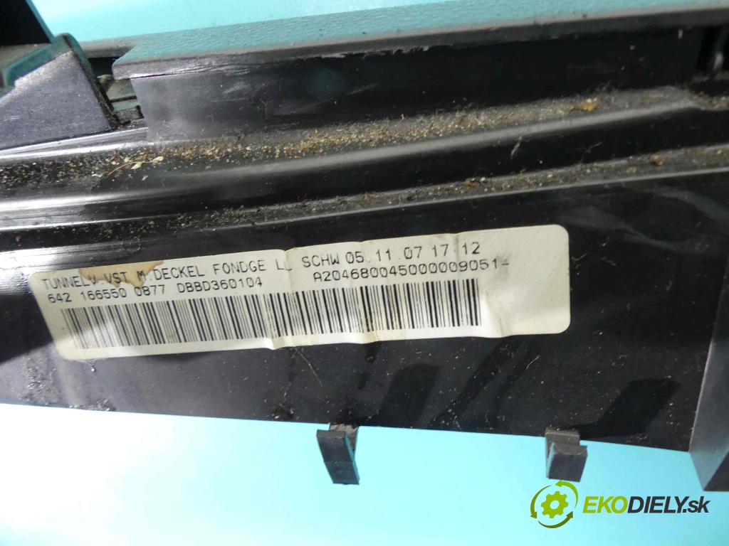 Mercedes C W204 2007-2014 3.0 V6 231 HP automatic 170 kW 2996 cm3 4- operadlo A2046800750 (Lakťové opierky)