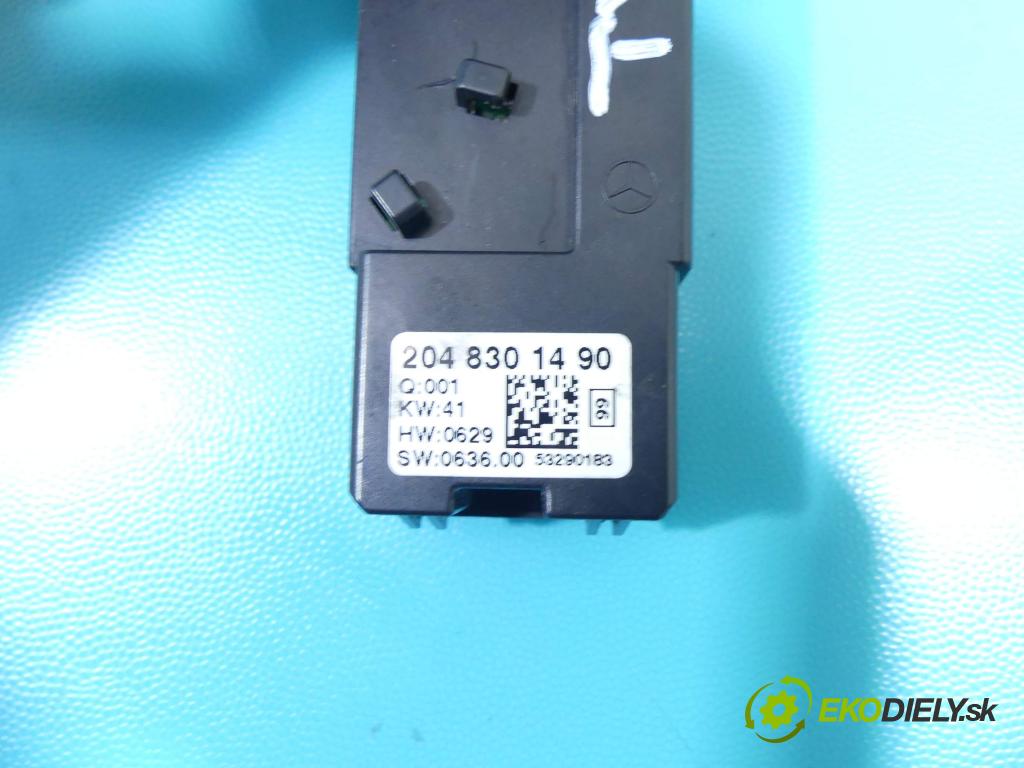 Mercedes C W204 2007-2014 3.0 V6 231 HP automatic 170 kW 2996 cm3 4- panel kúrenia 2048301490