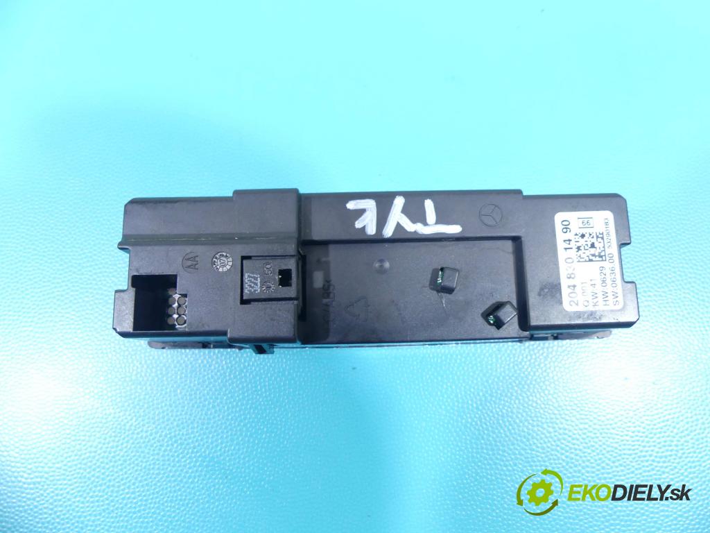 Mercedes C W204 2007-2014 3.0 V6 231 HP automatic 170 kW 2996 cm3 4- panel kúrenia 2048301490