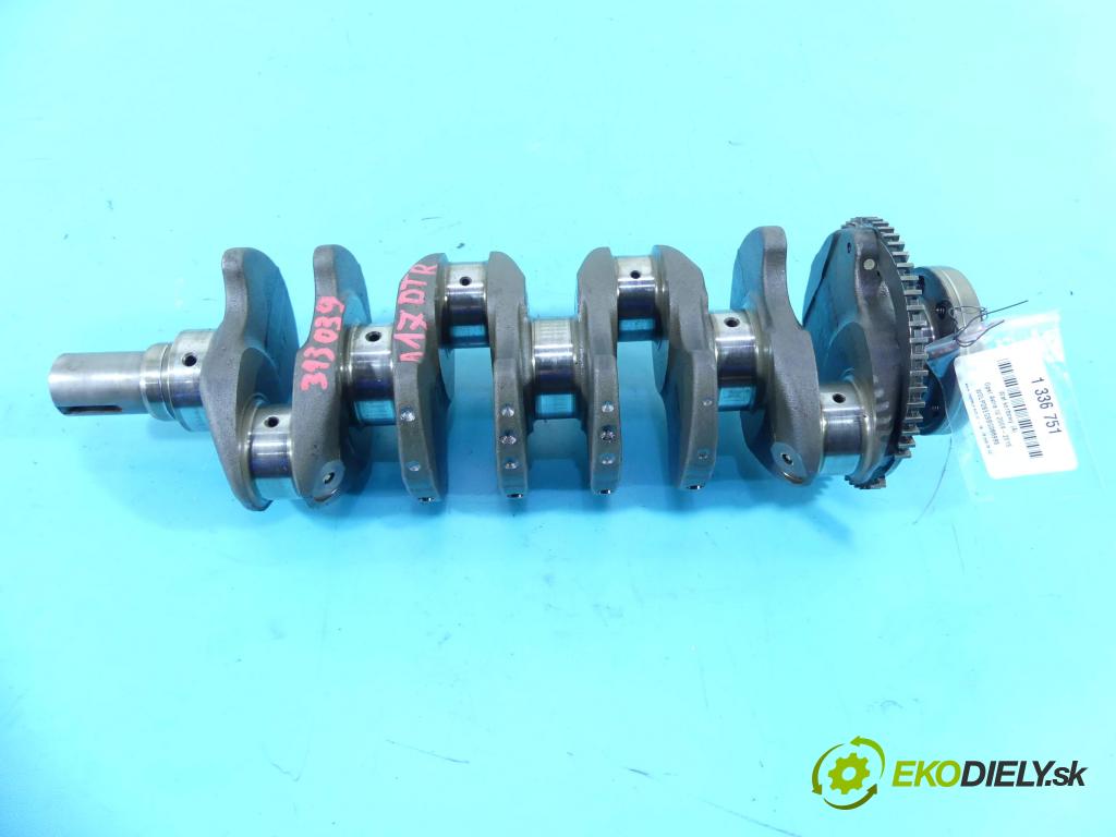 Opel Astra IV 2009-2015 1.7 cdti 110 HP manual 81 kW 1686 cm3 5- Hřídel: kľukový A17DTR (Ostatné)