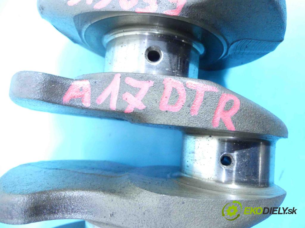 Opel Astra IV 2009-2015 1.7 cdti 110 HP manual 81 kW 1686 cm3 5- Hřídel: kľukový A17DTR (Ostatné)