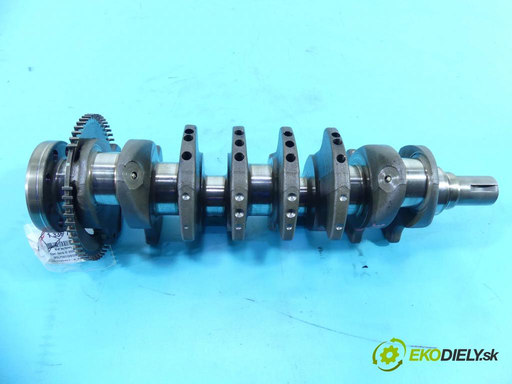 Opel Astra IV 2009-2015 1.7 cdti 110 HP manual 81 kW 1686 cm3 5- Hřídel: kľukový A17DTR (Ostatné)