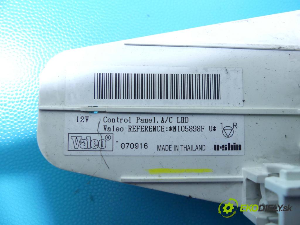 Nissan Micra K12 2003-2010 1.2 16V 65 HP manual 48 kW 1240 cm3 5- panel kúrenia N105898F