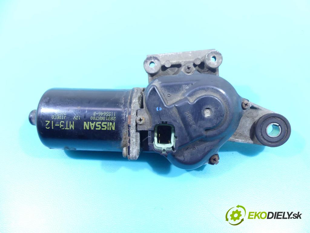 Nissan Micra K12 2003-2010 1.2 16V 65 hp manual 48 kW 1240 cm3 5- motor stěračů přední 28810AX700