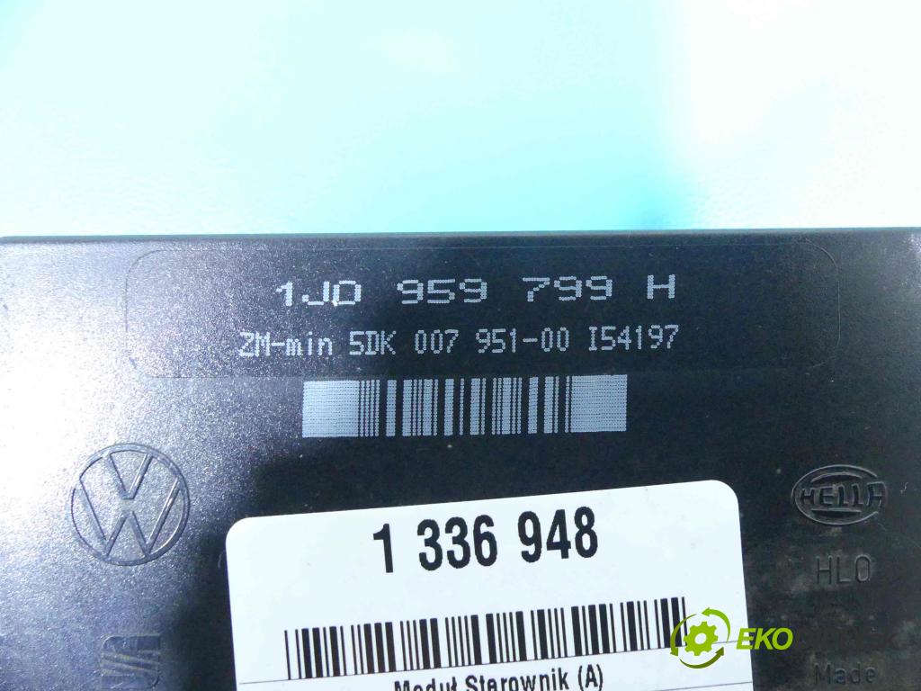 Vw Golf IV 1997-2003 1.9 tdi 90 HP manual 66 kW 1896 cm3 5- modul riadiaca jednotka 1J0959799H (Ostatné)