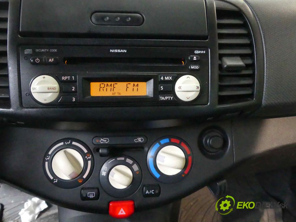 Nissan Micra K12 2003-2010 1.2 16V 65 HP manual 48 kW 1240 cm3 5- Radio originál 7643349318