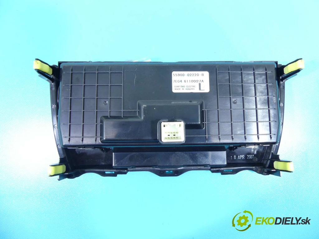 Toyota Auris I 2006-2013 2.0 D4D 126 HP manual 93 kW 1998 cm3 5- panel kúrenia 55900-02220