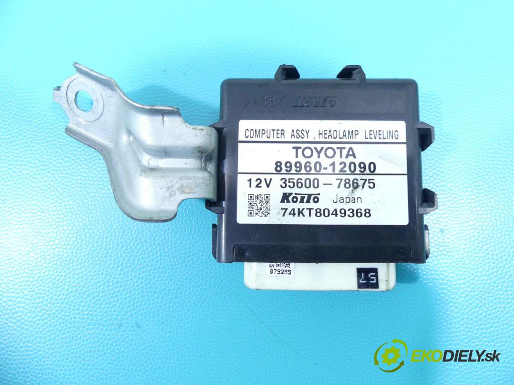 Toyota Auris I 2006-2013 2.0 D4D 126 HP manual 93 kW 1998 cm3 5- modul riadiaca jednotka 89960-12090 (Ostatné)