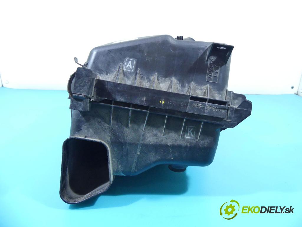 Toyota Auris I 2006-2013 2.0 D4D 126 HP manual 93 kW 1998 cm3 5- obal filtra vzduchu  (Obaly filtrov vzduchu)