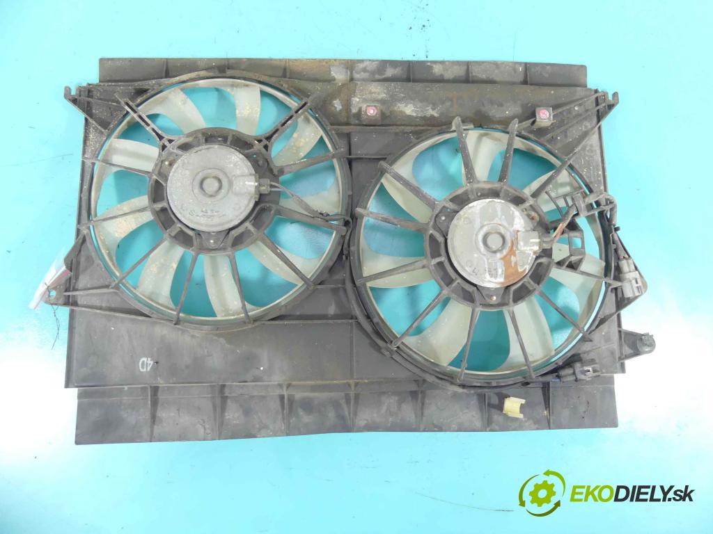 Toyota Auris I 2006-2013 2.0 D4D 126 HP manual 93 kW 1998 cm3 5- Ventilátor chladiča 16040-0R050