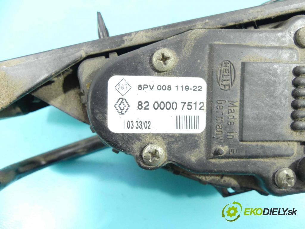 Renault Espace IV 2003-2014 2.0 T 163 HP manual 120 kW 1998 cm3 5- pedal plyn potenciometr: 8200007512