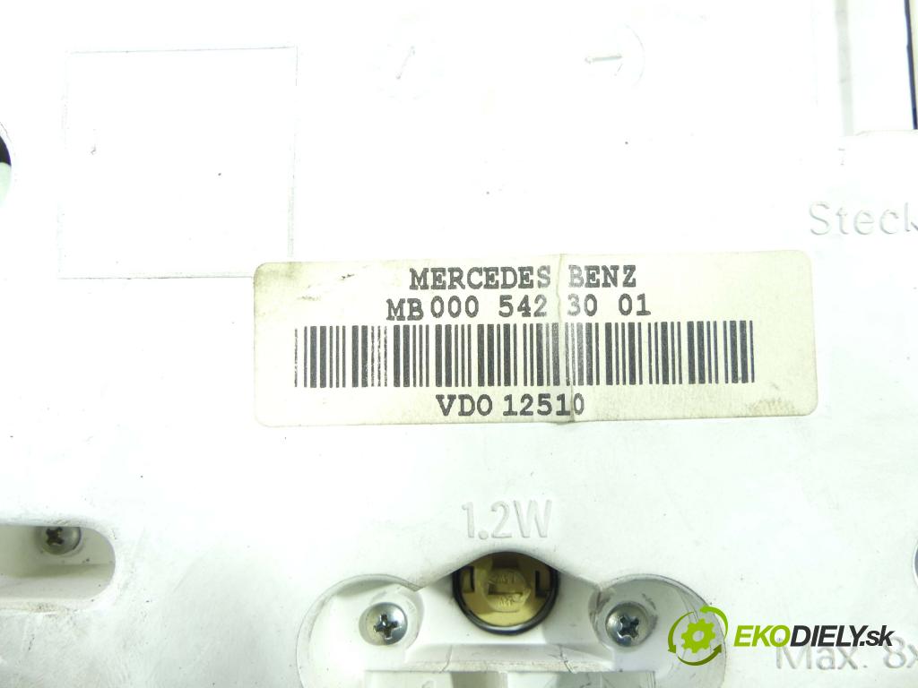 Mercedes Vito W638 1996-2003 2.3 TD 98 HP manual 72 kW 2299 cm3 5- prístrojovka/ budíky MB0005423001 (Prístrojové dosky, displeje)