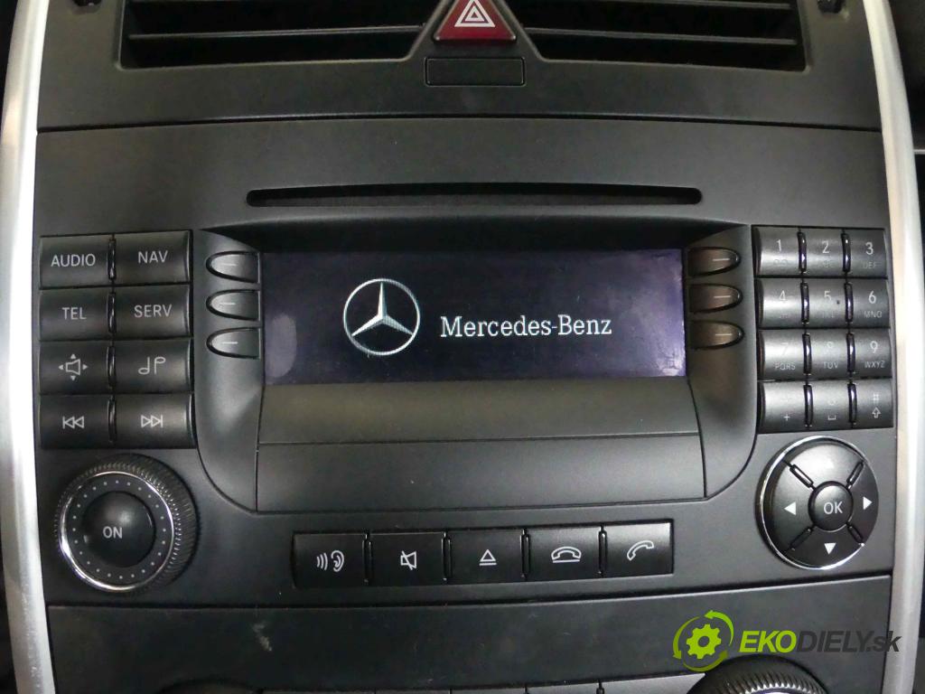 Mercedes B W245 2005-2011 1.7 116 HP automatic 85 kW 1699 cm3 5- Radio originál A1698205089