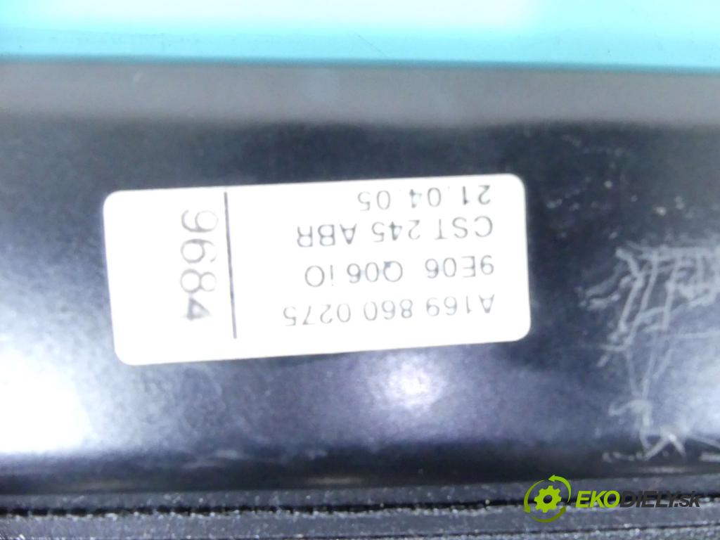 Mercedes B W245 2005-2011 1.7 116 HP automatic 85 kW 1699 cm3 5- roleta A1698600275 (Rolety kufra)