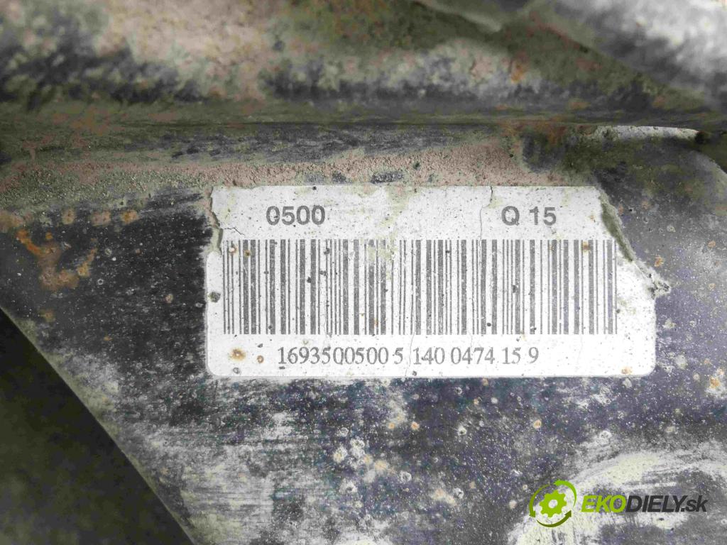 Mercedes B W245 2005-2011 1.7 116 hp automatic 85 kW 1699 cm3 5- zadní výztuha A1693520088 (Výztuhy zadní)